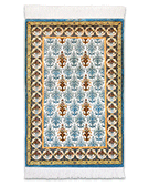 Ghom - különleges finomságú iráni selyem szőnyeg