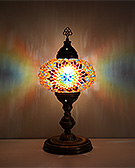 Mozaiküveg asztali lámpa - BFM 22 MSZ2