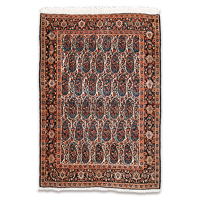 Szenné - kézi csomózású antik perzsa szőnyeg - KR 2044