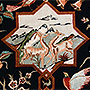 Ghom - finom csomózású iráni selyem szőnyeg - KR 2028