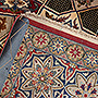 Isfahan - kézi csomózású iráni selyem-gyapjú szőnyeg - KR 2030