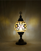 Mozaiküveg asztali lámpa - TM 15 B7