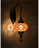 Mozaiküveg fali lámpa - WM 15T N2