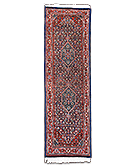 Bidjar - hand knotted old iranian runner carpet - KR 1696