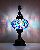 Mozaiküveg asztali lámpa - BTM 17 K20