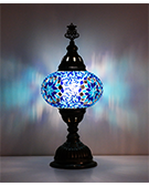 Mozaiküveg asztali lámpa - BTM 17 K18