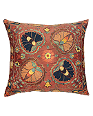 Suzani - embroidered pillow-case