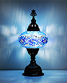 Mozaiküveg asztali lámpa - BTM 17 K19