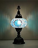 Mozaiküveg asztali lámpa - BTM 17 KF1