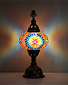 Mozaiküveg asztali lámpa - BTM 17 NSZ4