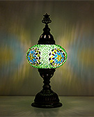 Mozaiküveg asztali lámpa - BTM 17 ZK1