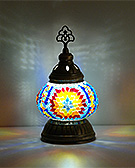 Mozaiküveg asztali lámpa - BUM 835 MSZ3