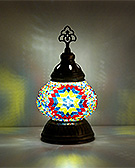 Mozaiküveg asztali lámpa - BUM 835 SZ12
