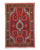 Lillian - kézi csomózású régi iráni szőnyeg - KR 1766