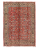 Sarough - old hand knotted iranian carpet - KR 1931