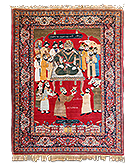 Tabriz, jelzett - csomózott régi perzsa szőnyeg - KR 2006