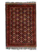 Kargai - hand knotted afghan carpet