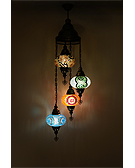 Mosaicglass hanging lamp