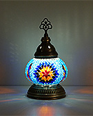 Mozaiküveg asztali lámpa - MN2DM SZ16