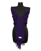 Wool and silk pashmina scarf - PP 33-92 B