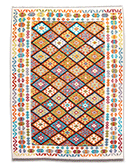 Maimana kilim - hand woven oriental carpet - SPM 30 1285