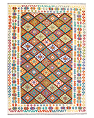 Maimana kilim - hand woven oriental carpet - SPM 30 1292