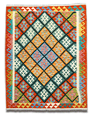 Maimana kilim - hand woven oriental carpet - SPM 30 1293