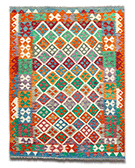 Maimana kilim - hand woven oriental carpet - SPM 30 1297