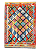 Maimana kilim - hand woven oriental carpet - SPM 30 1312