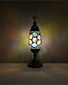 Mozaiküveg asztali lámpa - TM 11 SZ 2