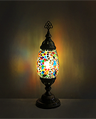 Mozaiküveg asztali lámpa - TM 11 SZ11