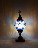 Mozaiküveg asztali lámpa - TM 15 K7