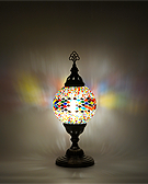 Mozaiküveg asztali lámpa - TM 15 SZ12