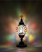 Mozaiküveg asztali lámpa - TM 15 SZ16