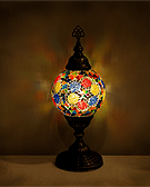 Mozaiküveg asztali lámpa - TM 15 SZ7