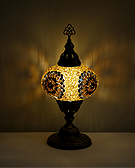 Mozaiküveg asztali lámpa - TM 17 B7