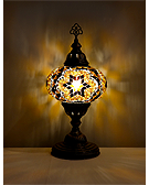Mozaiküveg asztali lámpa - TM 17 B1