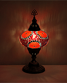 Mozaiküveg asztali lámpa - TM 17 P3