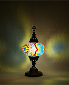 Mozaiküveg asztali lámpa - TM 17 SZ19