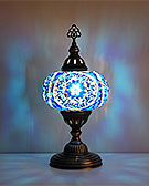 Mozaiküveg asztali lámpa - TM 17 K17