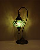 Mozaiküveg karos asztali lámpa - TM 17L ZX