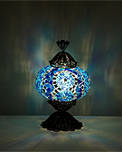 Mozaiküveg  asztali lámpa - TMF 15 041