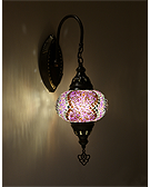 Mozaiküveg fali lámpa - WM 15T L1