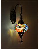 Mozaiküveg fali lámpa - WM 15T SZ1