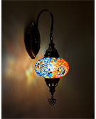 Mozaiküveg fali lámpa - WM 15T SZ3