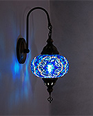 Mozaiküveg fali lámpa - WM 17T K11