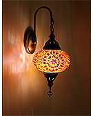Mozaiküveg fali lámpa - WM18T N1