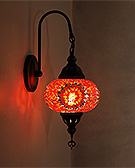 Mosaicglass wall lamp