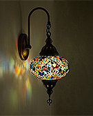 Mozaiküveg fali lámpa - WM 17T SZ17