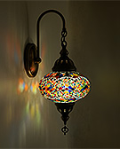 Mozaiküveg fali lámpa - WM 17T SZ18